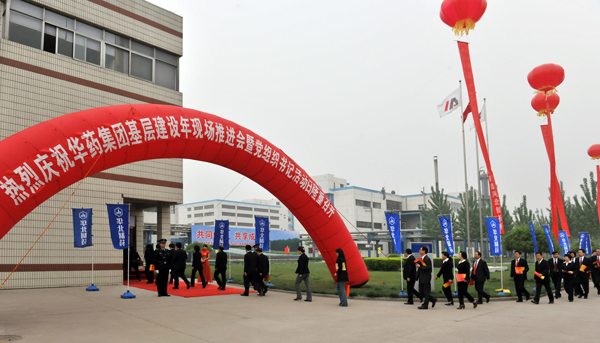 mg冰球突破集团举办基层建设年现场推进会暨党组织书记活动日<br />