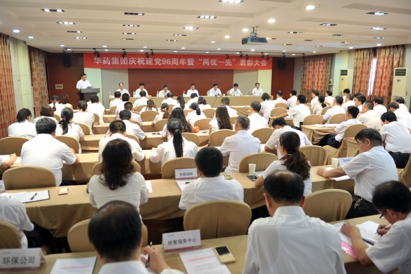 mg冰球突破集团召开庆祝建党96周年暨“两优一先”表彰大会