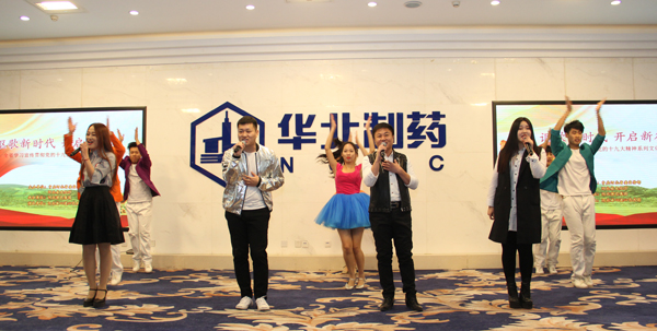 省心连心艺术团“十九大精神进企业”文艺演出走进冰球突破-冰球突破豪华版_mg冰球游戏制药